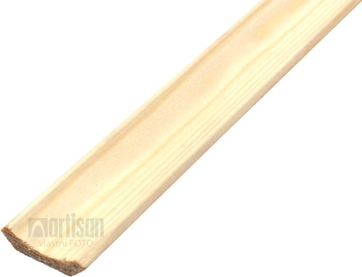 Profilové lišty vnitřní rohové 25x25x2000 - smrk