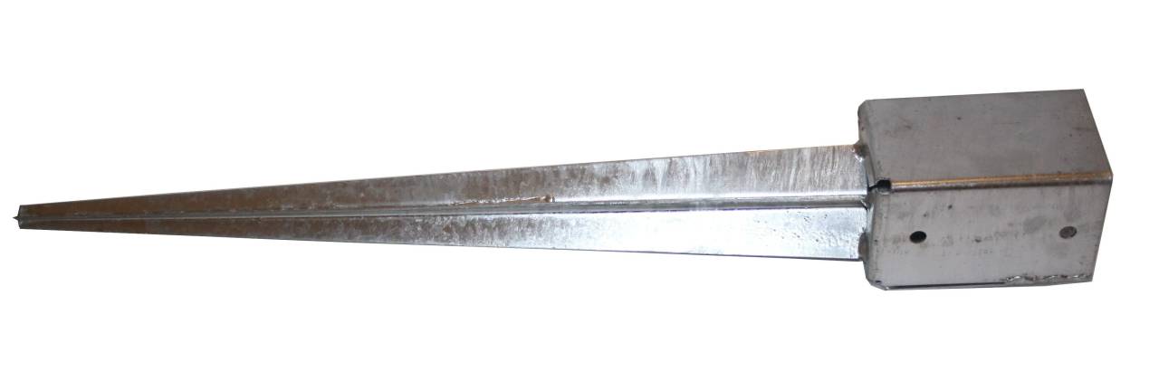 Kotvící hrot čtvercový 50x50x600mm HAŠPL