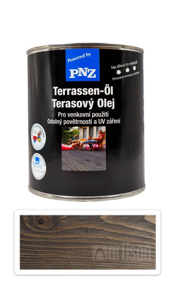 PNZ Terasový olej 0.75 l Černý PNZ
