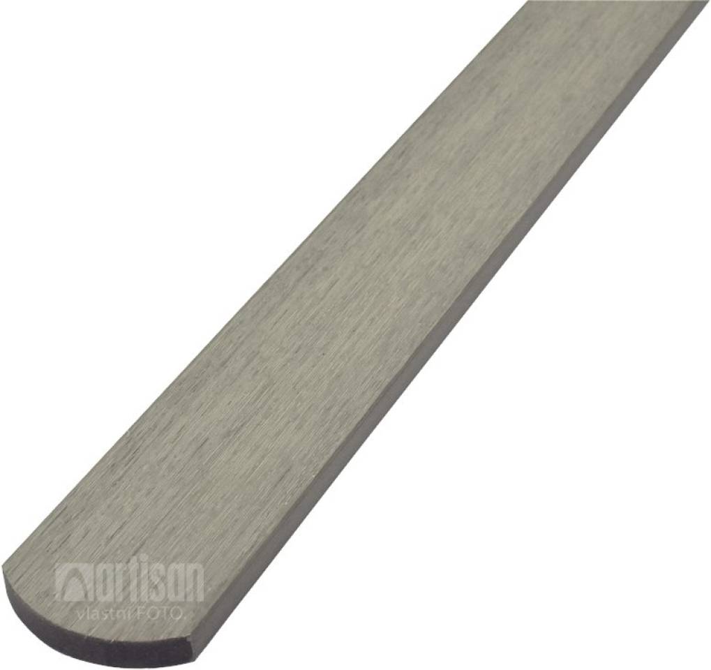 WPC dřevoplastové plotovky Dřevoplus PROFI půlkulaté 15x80x1300 - Antique Dřevoplus