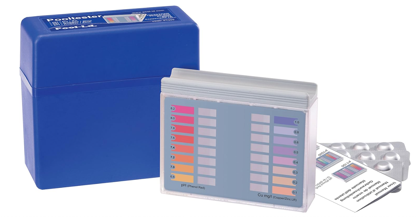 Water I.D. Tabletkový tester PoolTest PT400 (Ph/Cu/Zn)Water I.D.