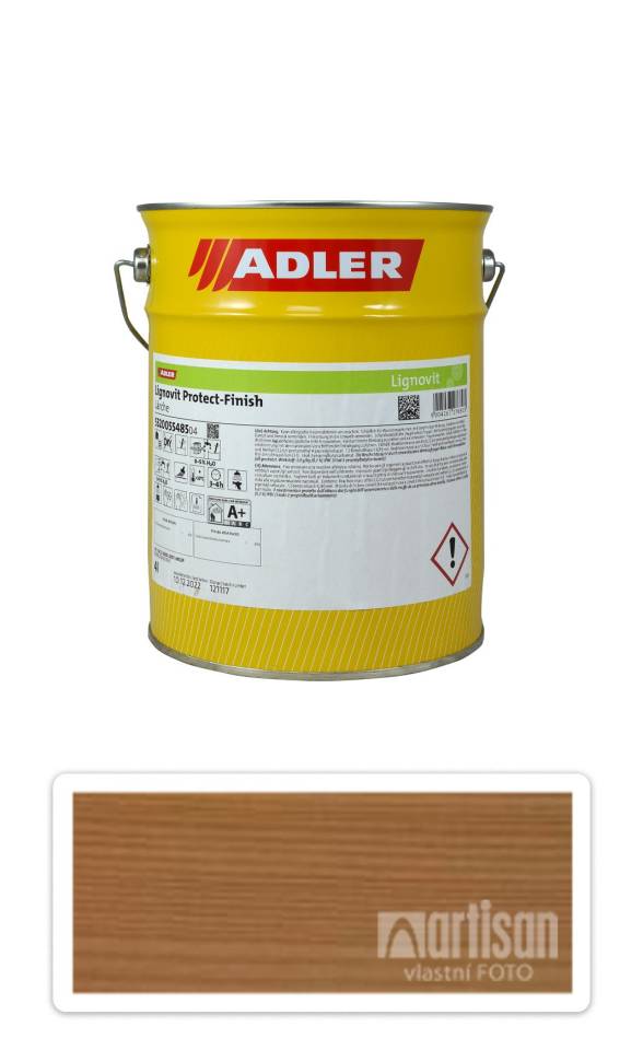 Adler Lignovit Protect Finish - vodou ředitelná UV ochrana 4 l Lärche / Modřín 55485 ADLER