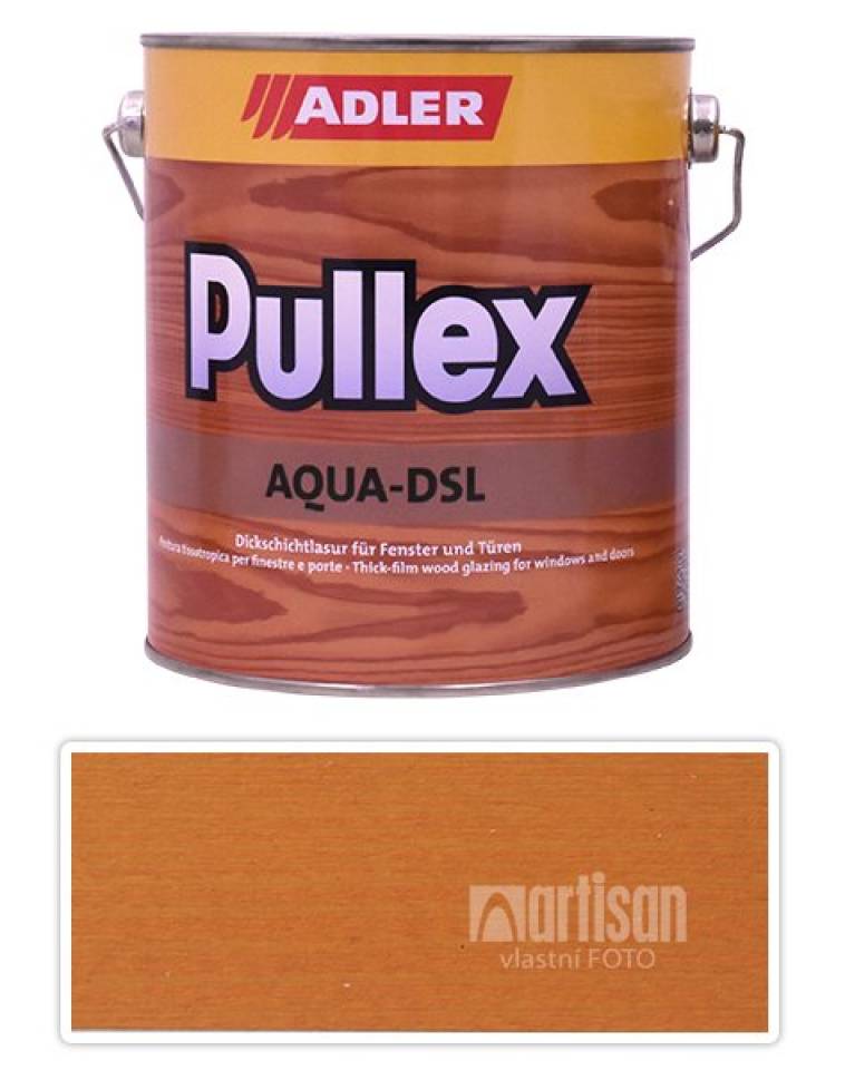 ADLER Pullex Aqua DSL - vodou ředitelná lazura na dřevo 2.5 l Tukan ST 08/3 ADLER