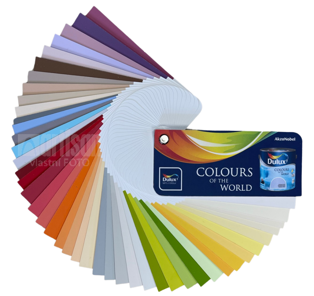 DULUX Vzorník Colours of the world - vějíř DULUX