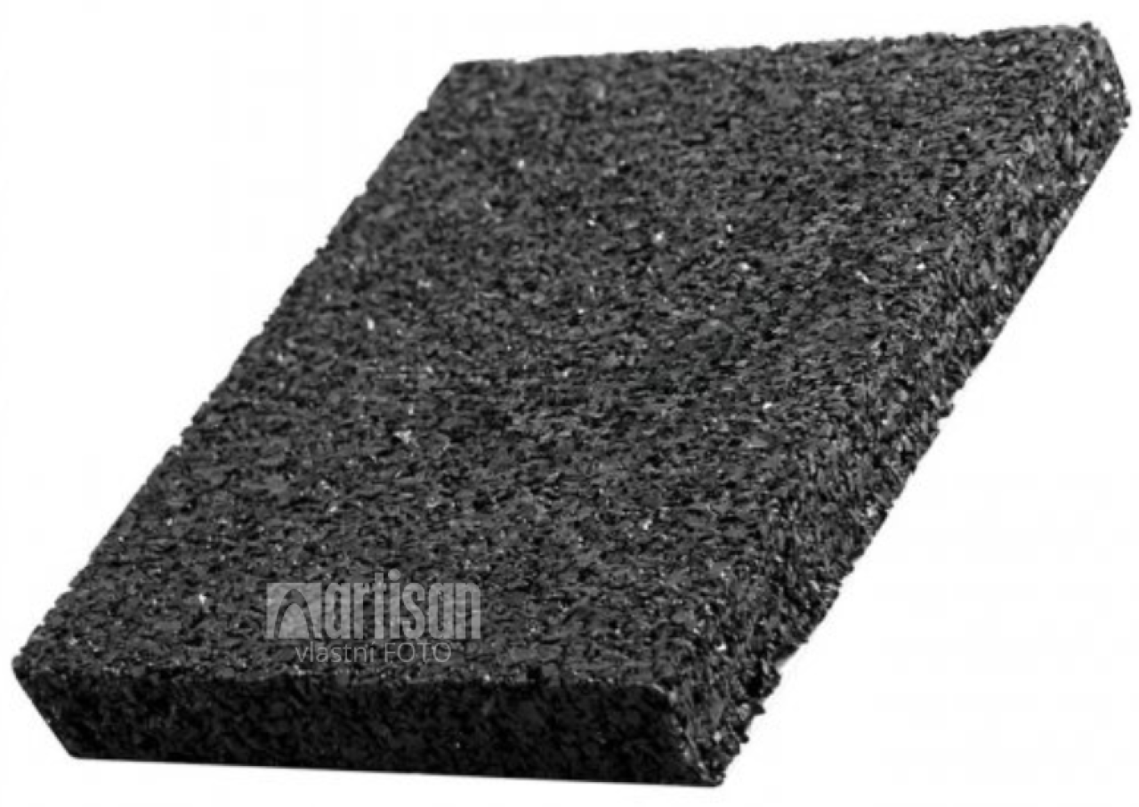 Gumová podložka pod dřevěný hranol 3x50x100mm x