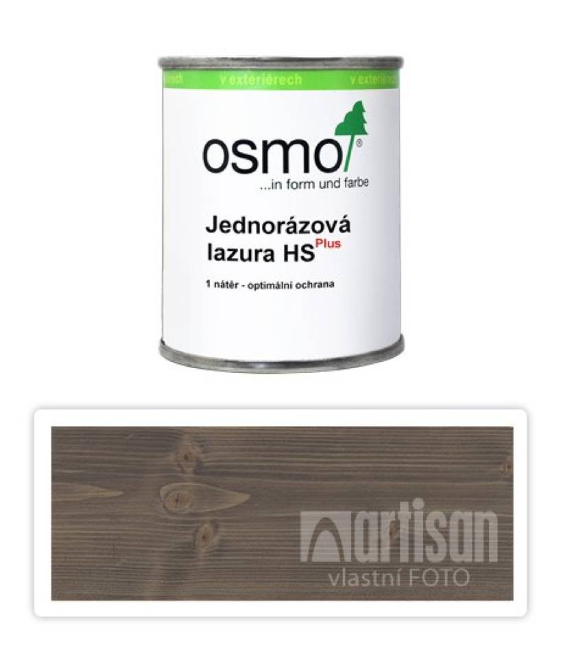 OSMO Jednorázová lazura HS 0.125 l Křemenně šedá 9207 OSMO