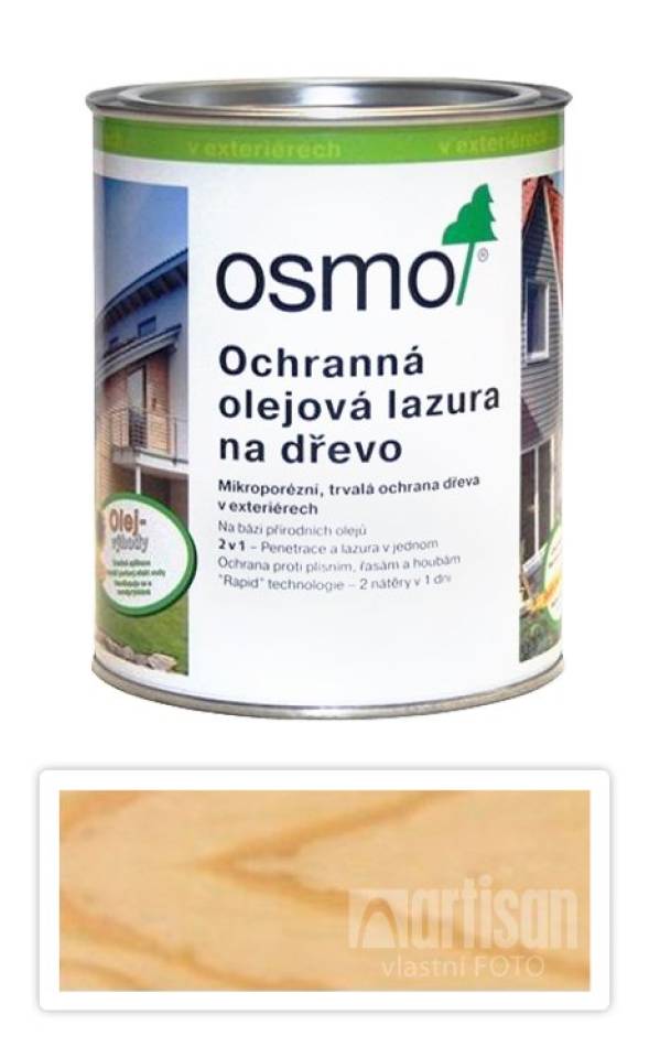 OSMO Ochranná olejová lazura 0.75 l Bezbarvá matná 701 OSMO
