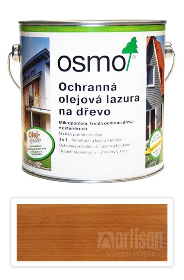 OSMO Ochranná olejová lazura 2.5 l Dub 706 OSMO