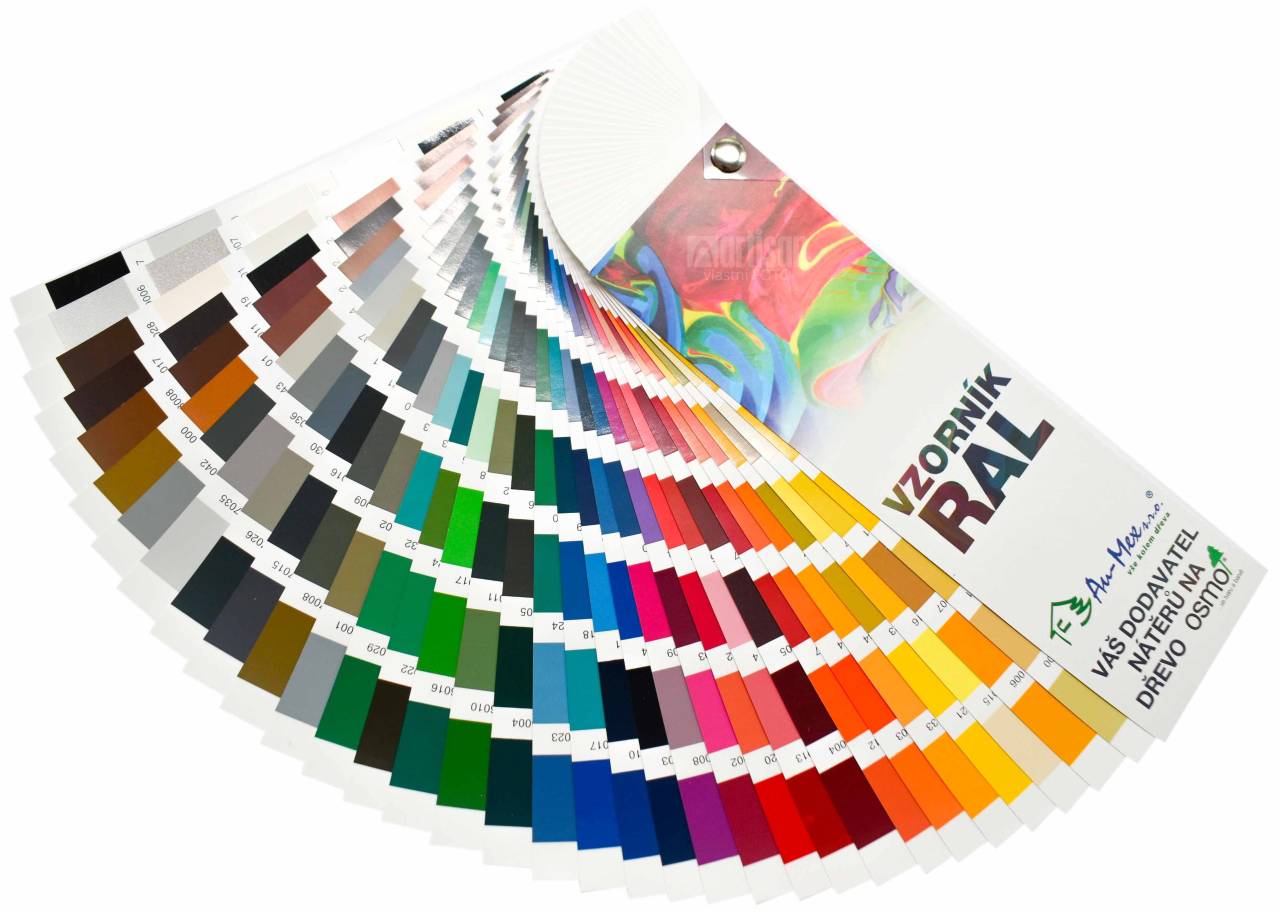 OSMO Vzorník míchací RAL - vějíř OSMO