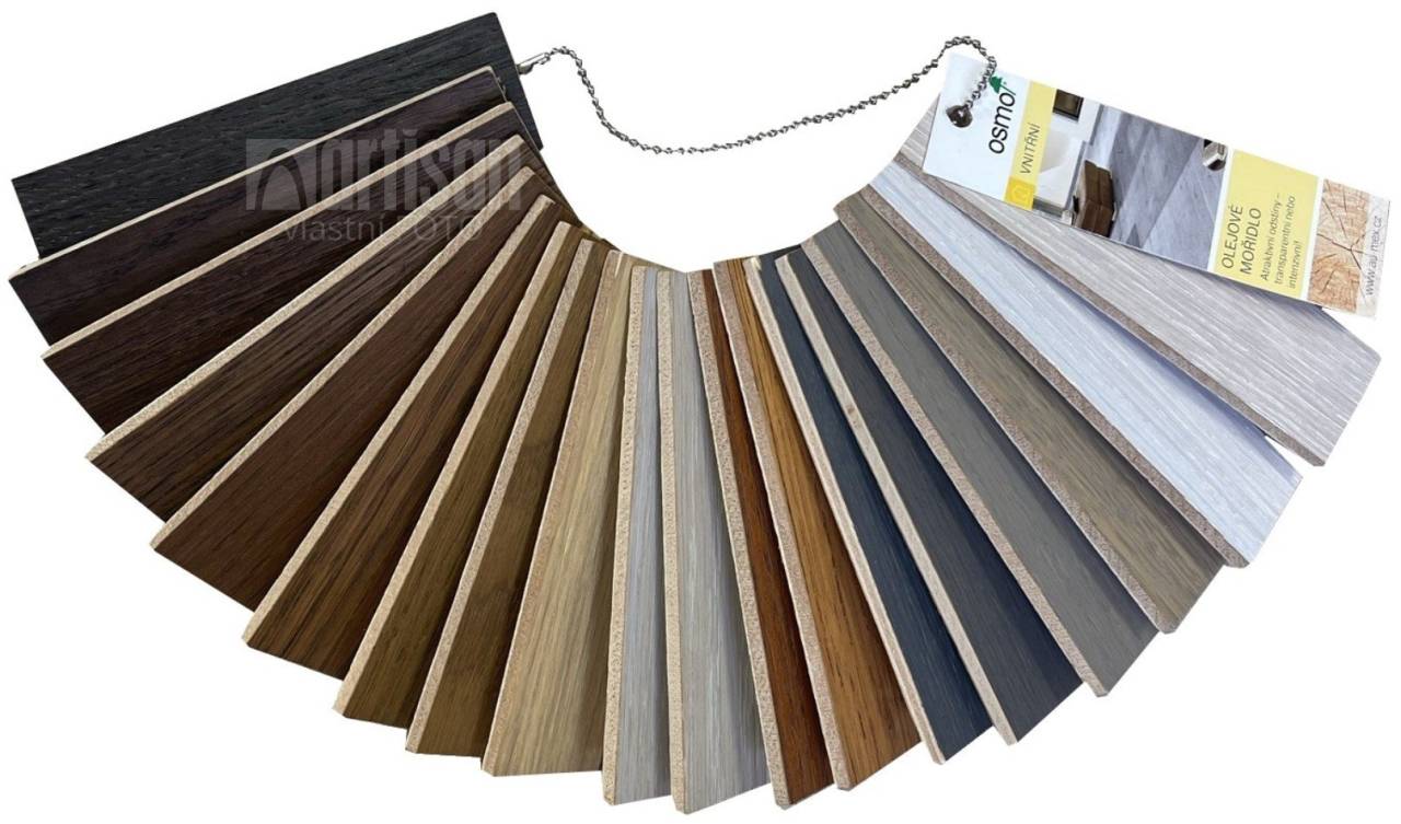 OSMO Vzorník Olejové mořidlo - vějíř OSMO