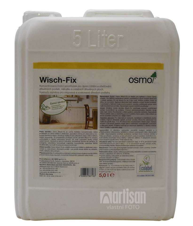 OSMO Wisch-Fix - Prostředek na čištění podlah 5 l Bezbarvý 8016 OSMO