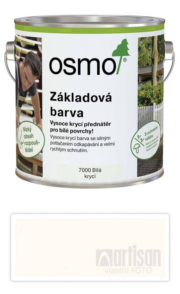 OSMO Základová barva 10 l Bílá krycí 7000 OSMO