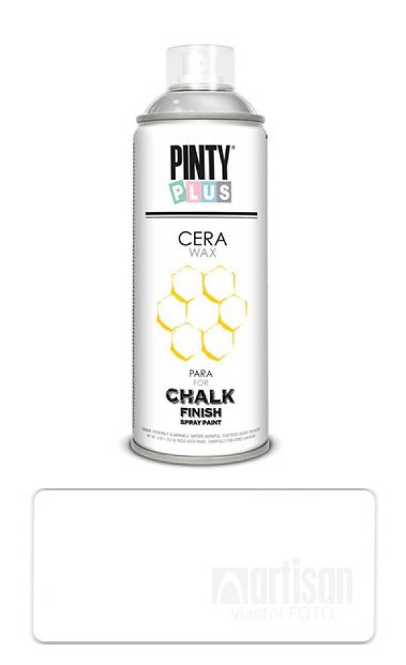 PINTYPLUS CHALK - ochranný vosk ve spreji na dřevo a křídovou barvu 400 ml Bezbarvý CK819 PINTYPLUS