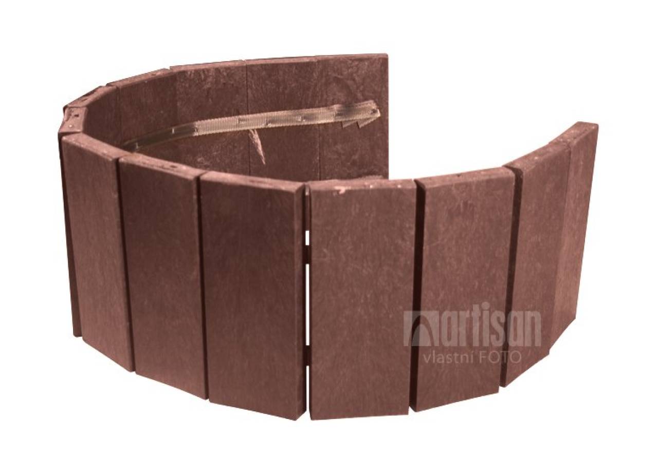 Plastová palisáda Transform rovná 190x21x1010