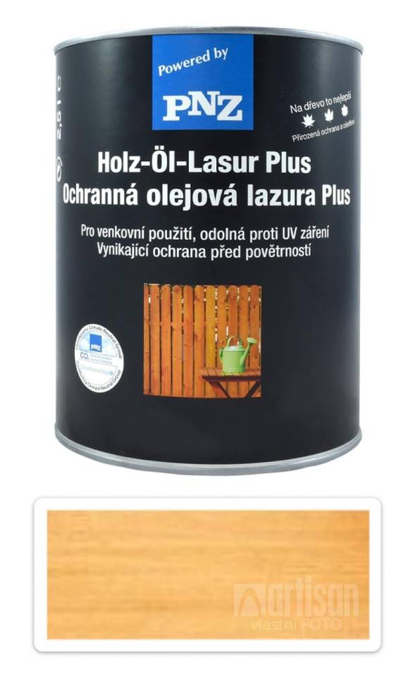PNZ Ochranná olejová lazura Plus 2.5 l Borovice PNZ
