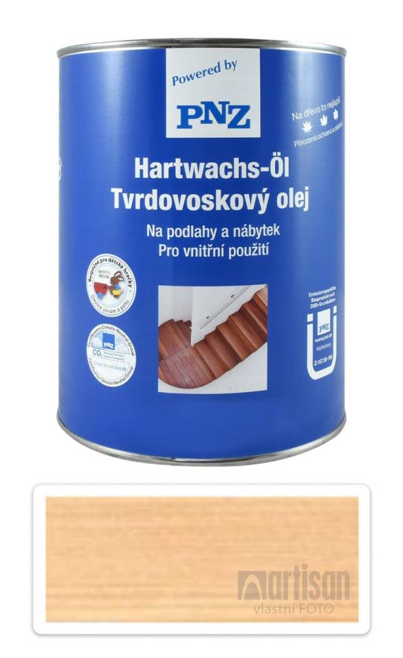PNZ Tvrdovoskový olej barevný 2.5 l Jantar PNZ