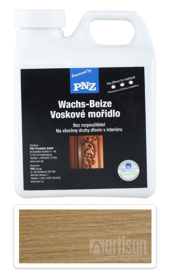 PNZ Voskové mořidlo 1 l Dub světlý PNZ