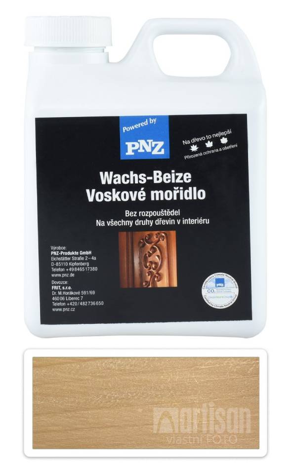 PNZ Voskové mořidlo 1 l Smrk přírodní PNZ