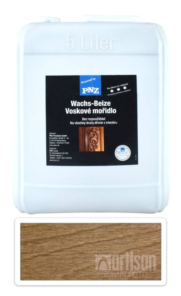 PNZ Voskové mořidlo 5 l Ořech PNZ