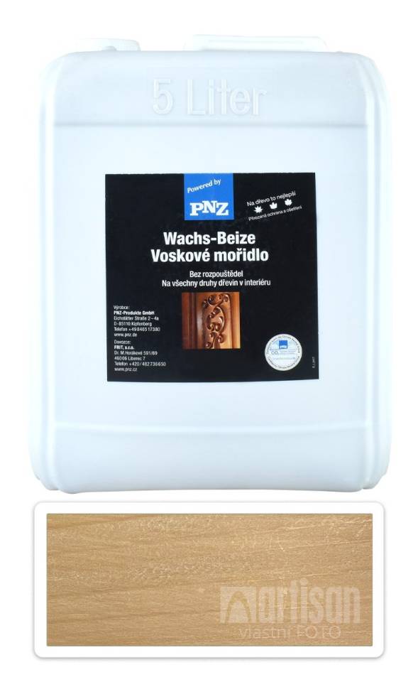 PNZ Voskové mořidlo 5 l Smrk přírodní PNZ