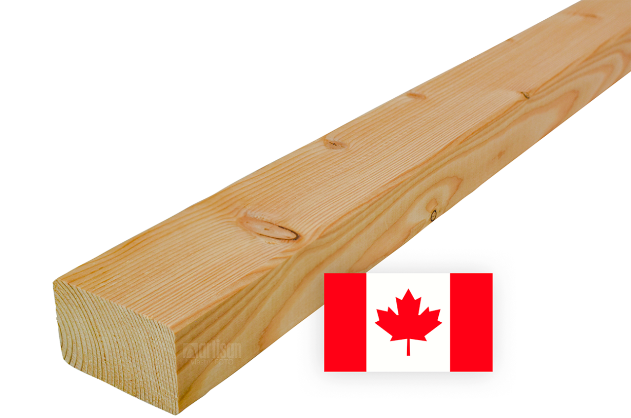 Podkladové hranoly 45x70x4880 Kanadský modřín