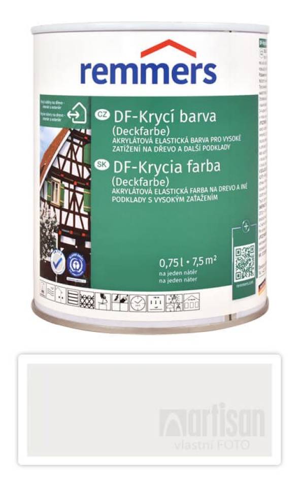 REMMERS DF - Krycí barva 0.75 l Weiss / Bílá Remmers