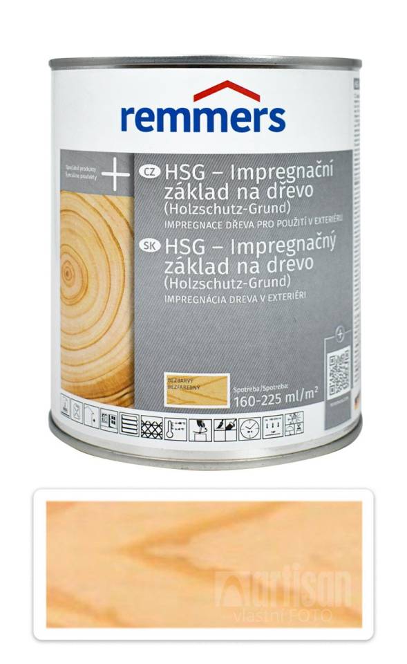 REMMERS HSG - Impregnace na dřevo v exteriéru 0.75 l Bezbarvá Remmers