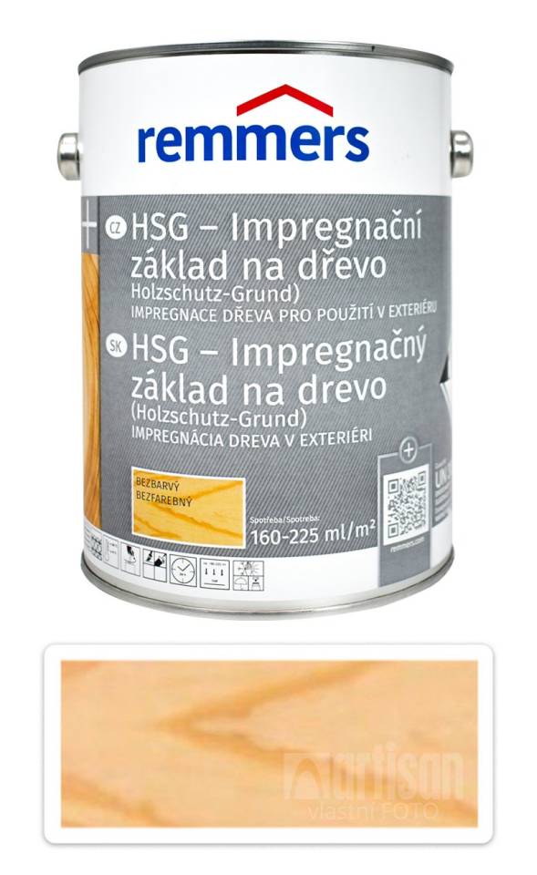 REMMERS HSG - Impregnace na dřevo v exteriéru 2.5 l Bezbarvá Remmers