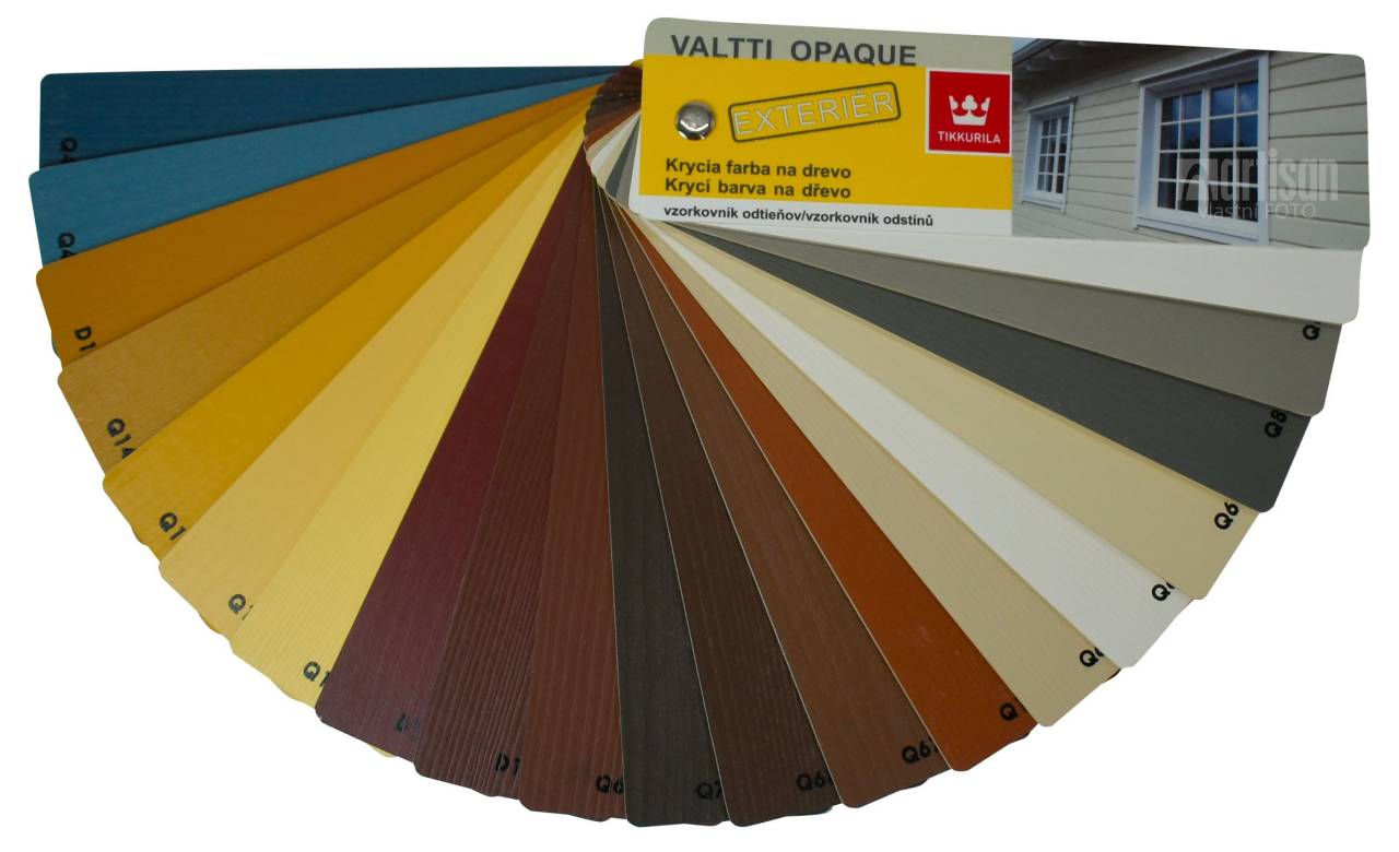 TIKKURILA Vzorník Valtti Opaque - vějíř TIKKURILA