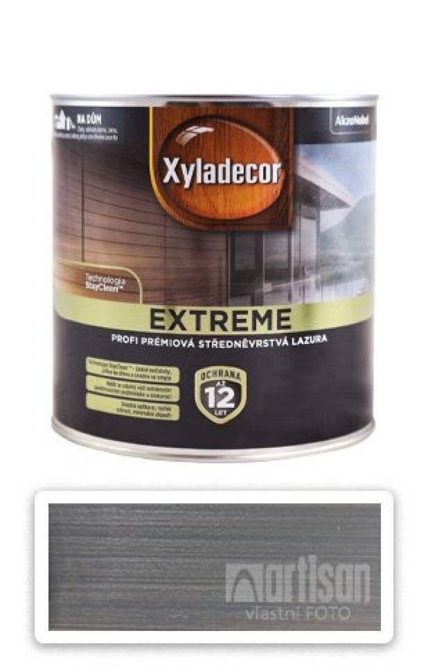 XYLADECOR Extreme - prémiová olejová lazura na dřevo 2.5 l Platan XYLADECOR