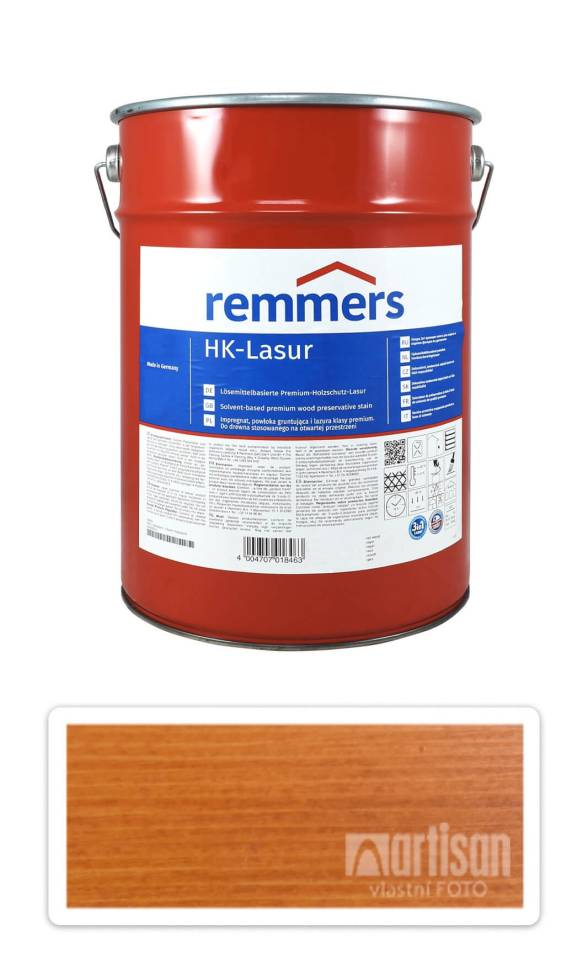 REMMERS HK lazura - ochranná lazura na dřevo pro exteriér 10 l Pinie Remmers