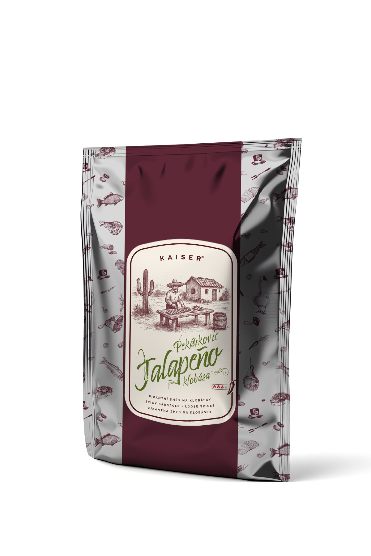 Pekárkovic Jalapeño - směs koření na klobásy