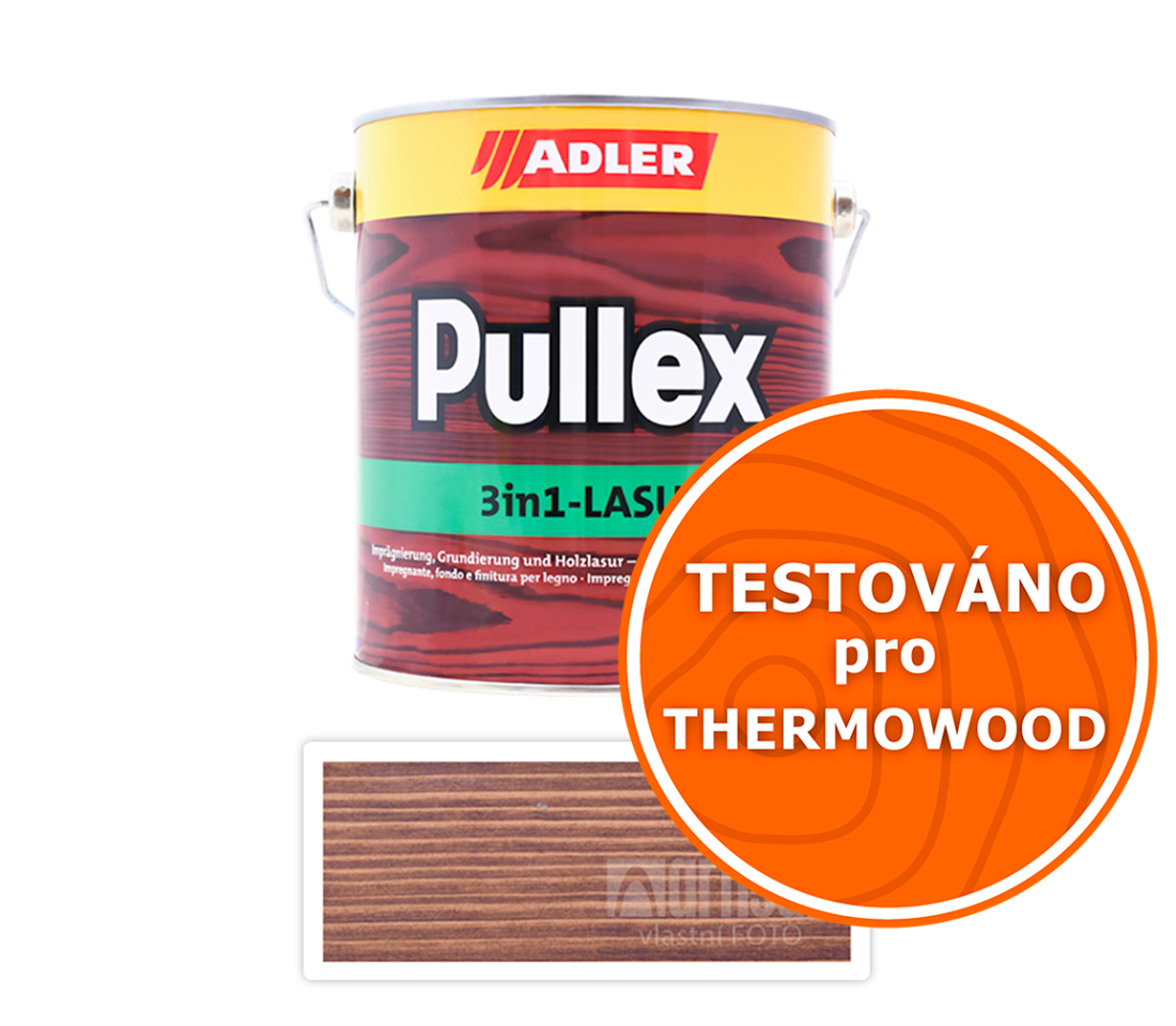 ADLER Pullex 3in1 Lasur - tenkovrstvá impregnační lazura 2.5 l Palisandr 4435050050 ADLER