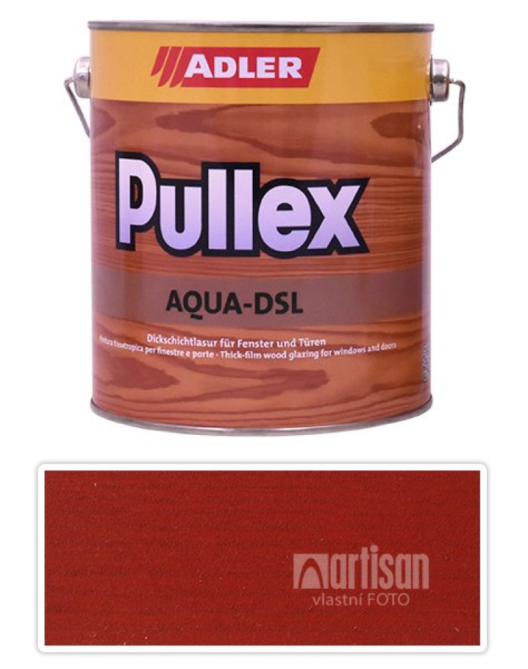 ADLER Pullex Aqua DSL - vodou ředitelná lazura na dřevo 2.5 l Ara ST 08/5 ADLER