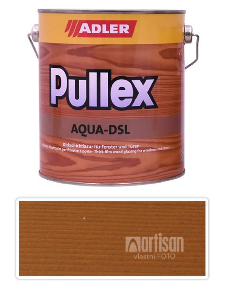 ADLER Pullex Aqua DSL - vodou ředitelná lazura na dřevo 2.5 l Autumn ST 01/5 ADLER