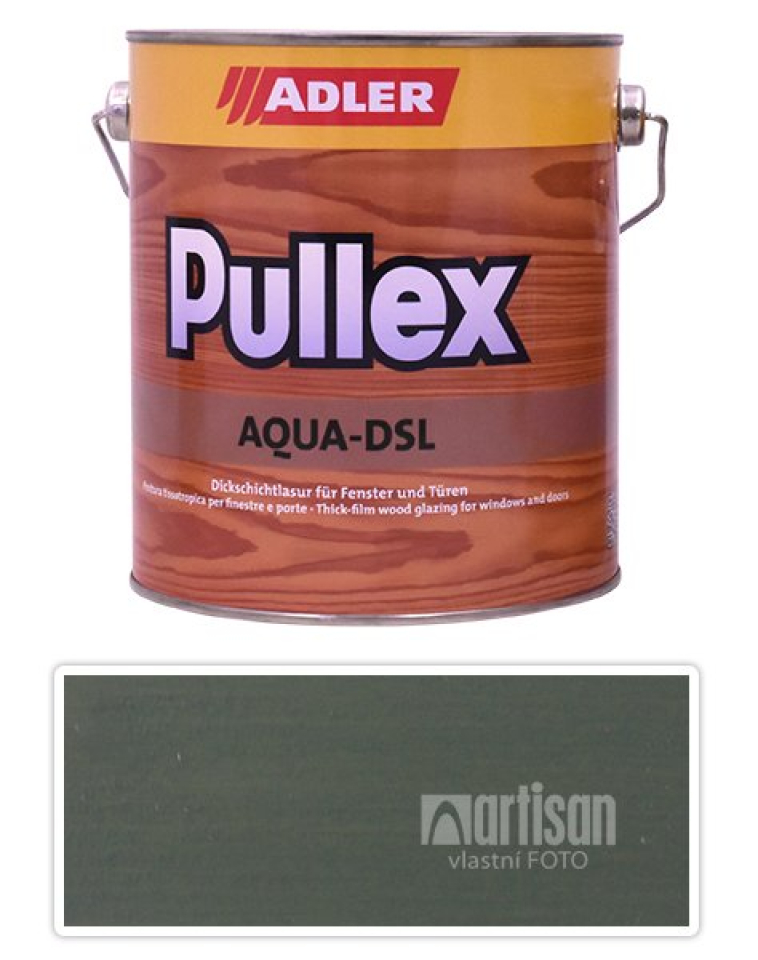 ADLER Pullex Aqua DSL - vodou ředitelná lazura na dřevo 2.5 l Boulevard LW 05/4 ADLER