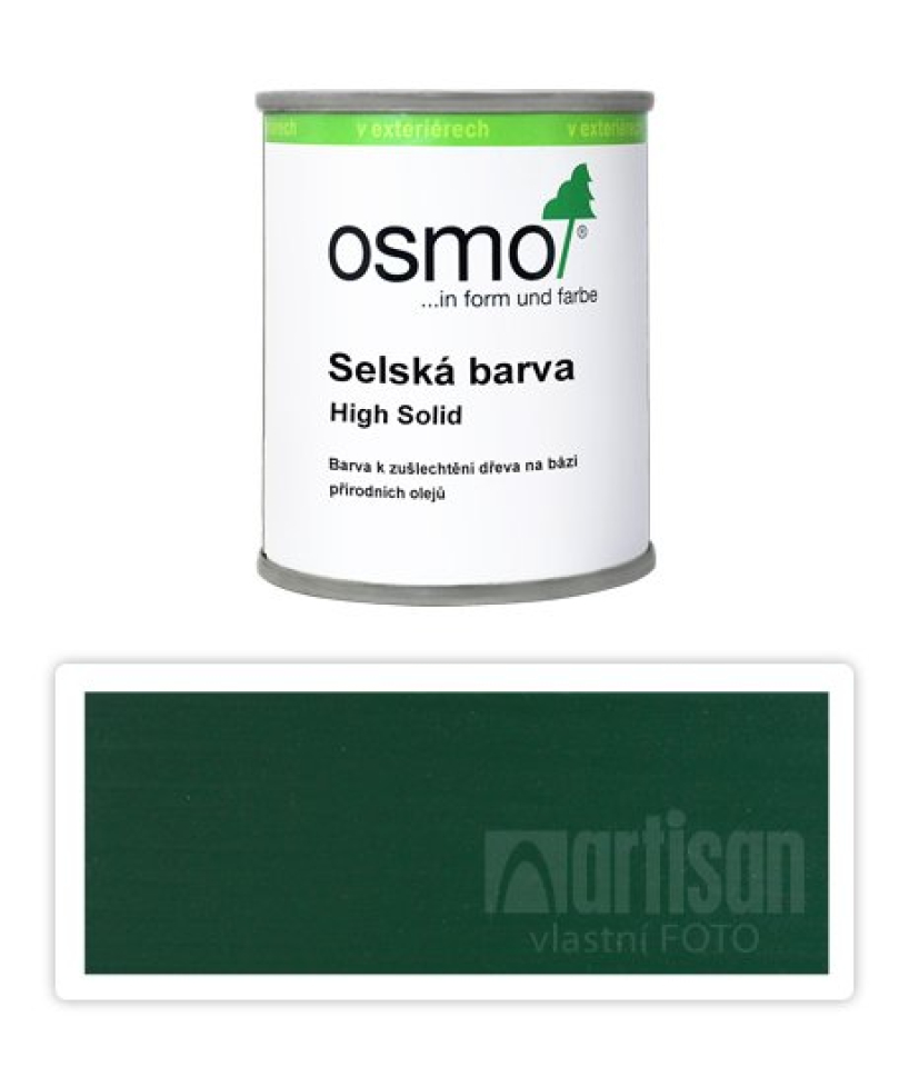 OSMO Selská barva 0.125 l Jedlově zelená 2404 OSMO