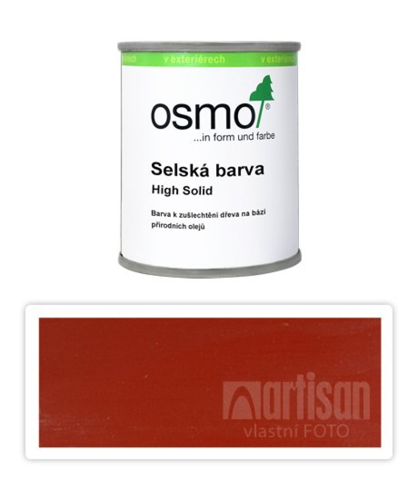 OSMO Selská barva 0.125 l Nordicky červená 2308 OSMO