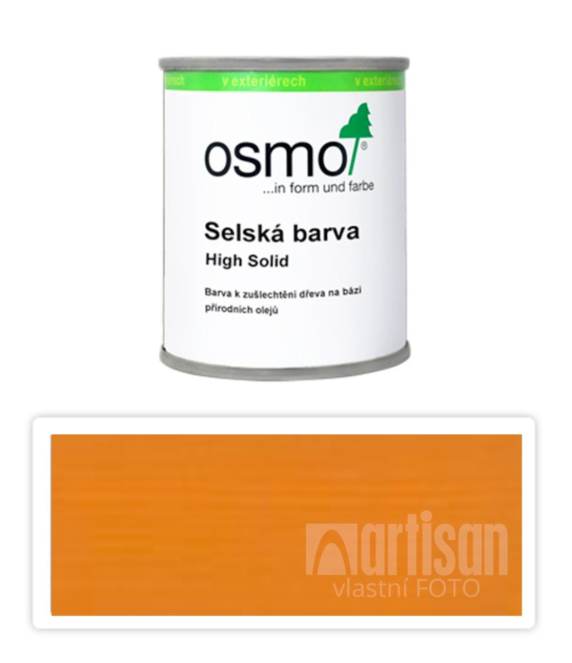 OSMO Selská barva 0.125 l Smrkově žlutá 2203 OSMO