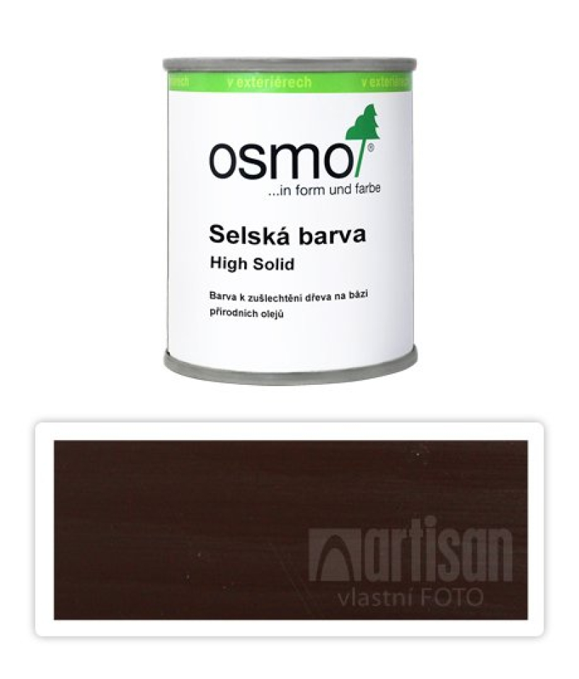 OSMO Selská barva 0.125 l Tmavě hnědá 2607 OSMO