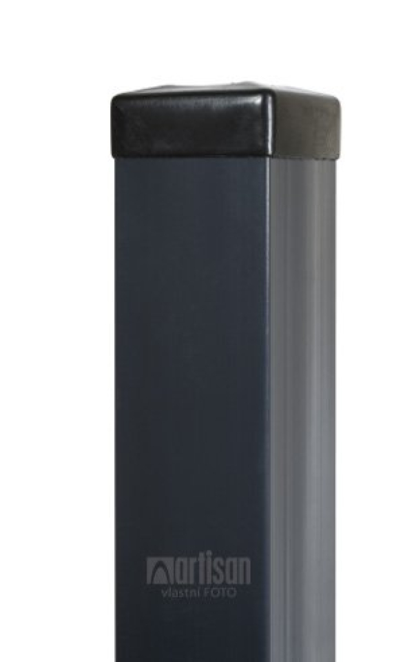 Plotové sloupky DAMIPLAST poplastované hranaté 60x60x4000x1