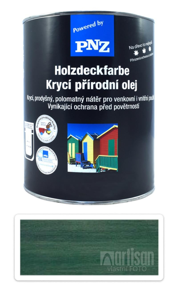 PNZ Krycí přírodní olej 2.5 l Jedlově zelená PNZ