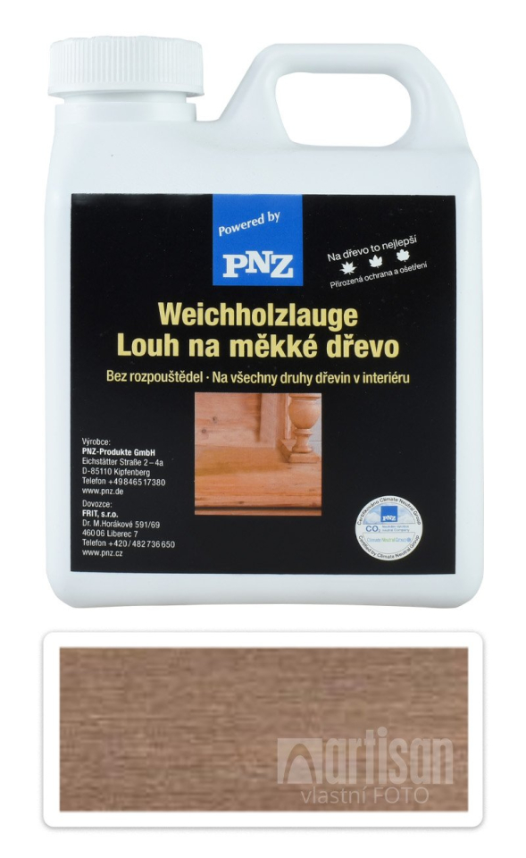 PNZ Louh na měkké dřevo 1 l Antický 8 PNZ