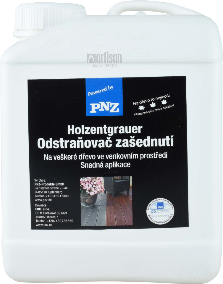 PNZ Odstraňovač zašednutí - odšeďovač 2.5 l PNZ