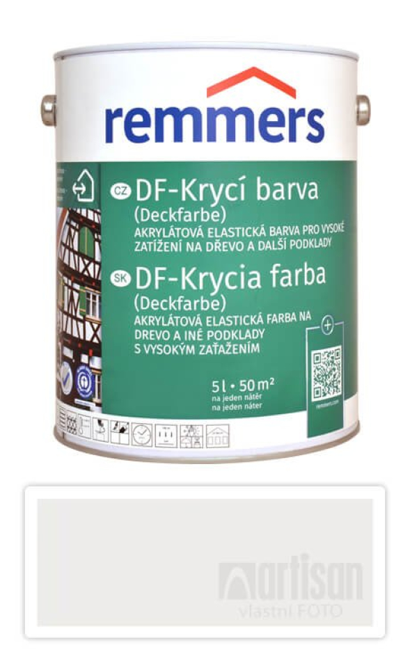REMMERS DF - Krycí barva 5 l Weiss / Bílá Remmers