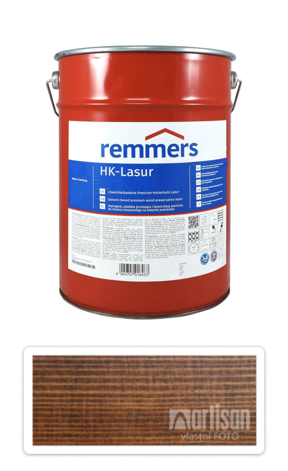 REMMERS HK lazura - ochranná lazura na dřevo pro exteriér 10 l Palisandr Remmers