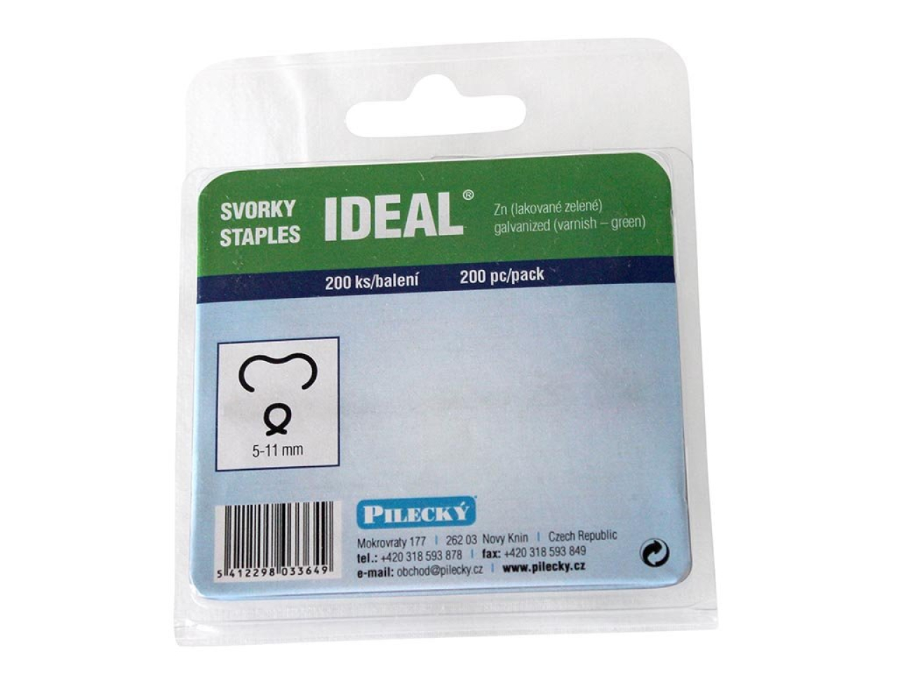 Svorka Ideal pro sponkovací kleště Profi