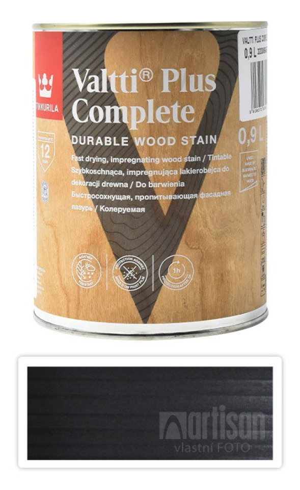 TIKKURILA Valtti Plus Complete - matná tenkovrstvá lazura 0.9 l Kataja 5078 TIKKURILA