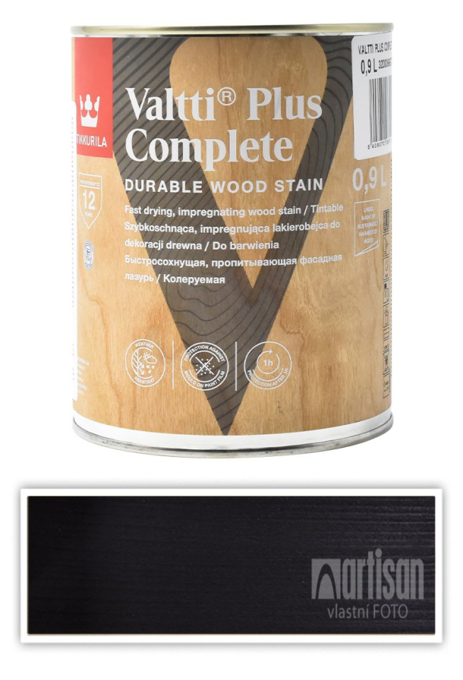 TIKKURILA Valtti Plus Complete - matná tenkovrstvá lazura 0.9 l Siimes 5069 TIKKURILA